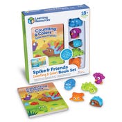 Spike and Friends Colors & Counting Book Set
