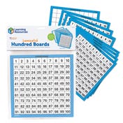 Laminated Hundred Boards, Set of 10