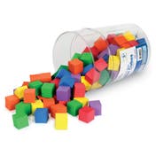 Soft Foam One-Inch Color Cubes