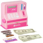 Pretend & Play&#174; Teaching ATM Bank - Pink