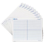 Double-Sided Dry-Erase Mats, Set of 10