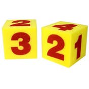Giant Soft Number Cubes, Set of 2