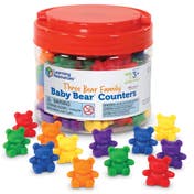 Three Bear Family&#174; Baby Bear&#8482; Counters, Set of 102