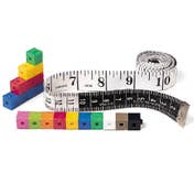 Customary/Metric Tape Measures, Set of 10