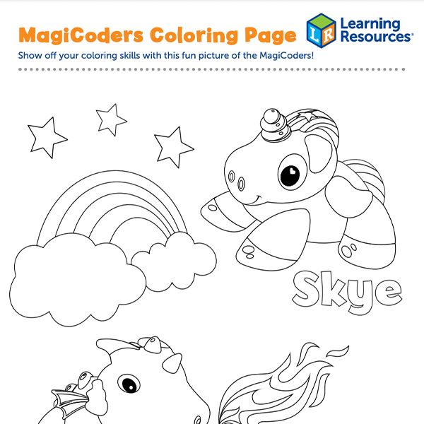 Coloring Pages and Maze